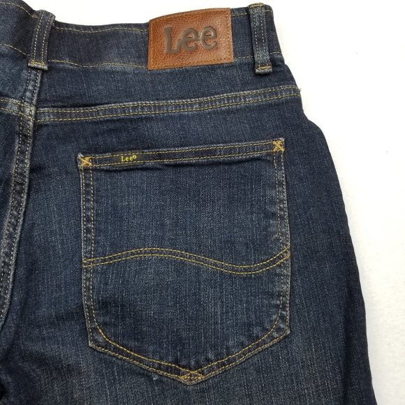 Lee Motion Stretch Straight Leg Jeans -30 x 27.75" - Picture 6 of 8